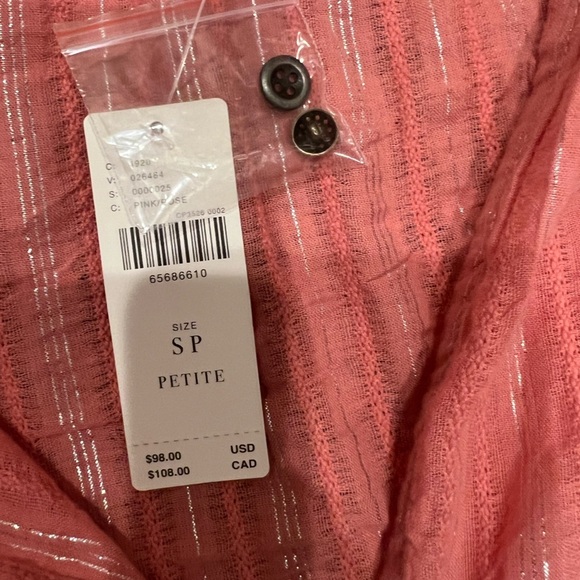 Anthropologie Pilcro oversized Boho Cottage blouse - Picture 8 of 14